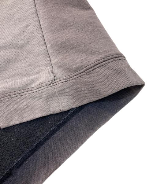 stussy（ステューシー）stussy (ステューシー) クルーネックスウェット　紺タグ 90‘s グレー サイズ:Mの古着・服飾アイテム