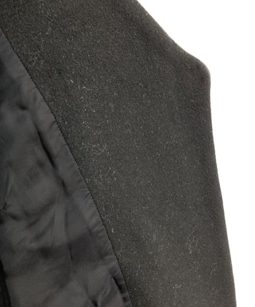 ENFOLD（エンフォルド）ENFOLD (エンフォルド) ウールノーカラーコート　3007A130-1190 ブラック サイズ:36の古着・服飾アイテム