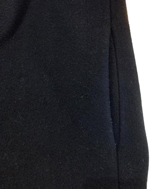 ENFOLD（エンフォルド）ENFOLD (エンフォルド) ウールノーカラーコート　3007A130-1190 ブラック サイズ:36の古着・服飾アイテム