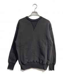WAREHOUSE（ウエアハウス）の古着「前面Vガゼットスウェット」｜ブラック