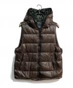 DUVETICAデュベティカ）の古着「ダウンベスト」｜ブラウン