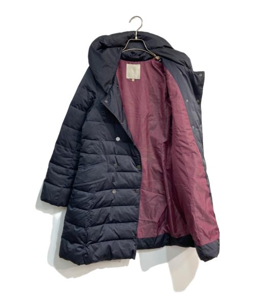 自由区（ジユウク）自由区 (ジユウク) キルティングダウンコート　CMWMHW0501 ネイビー サイズ:36の古着・服飾アイテム