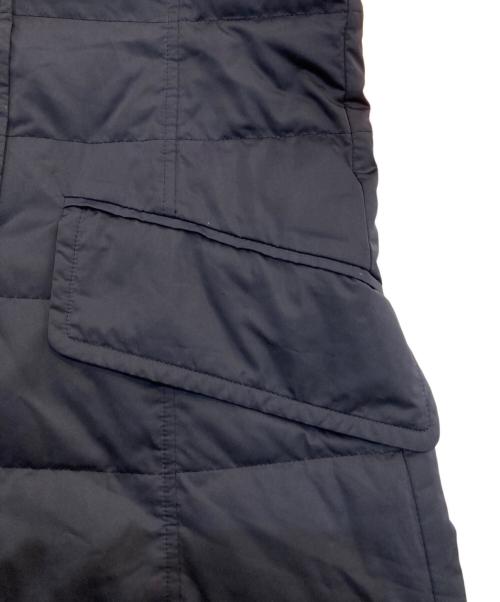 自由区（ジユウク）自由区 (ジユウク) キルティングダウンコート　CMWMHW0501 ネイビー サイズ:36の古着・服飾アイテム