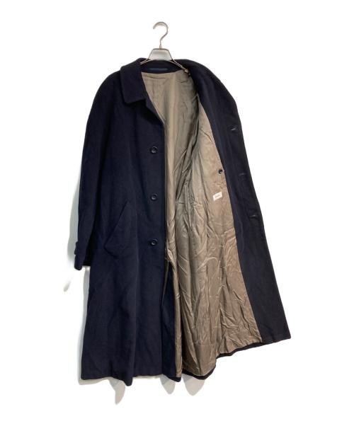 BALLY（バリー）BALLY (バリー) アンゴラカシミヤブレンドコート ネイビー サイズ:50の古着・服飾アイテム