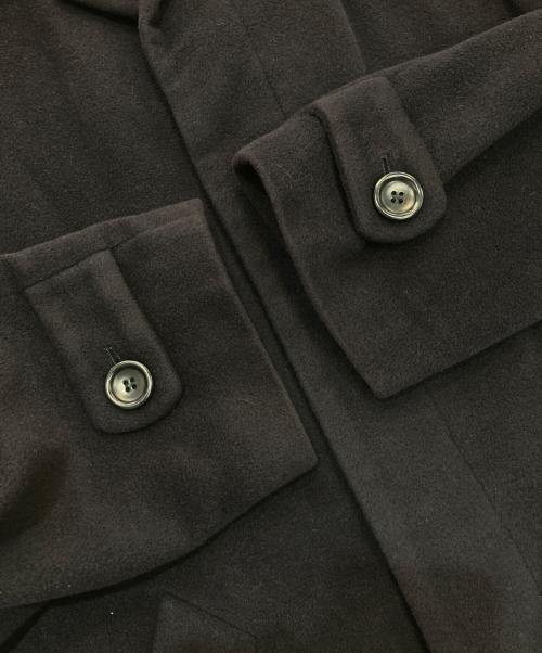 BALLY（バリー）BALLY (バリー) アンゴラカシミヤブレンドコート ネイビー サイズ:50の古着・服飾アイテム