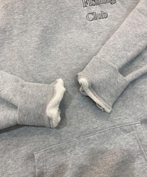 CHAOS FISHING CLUB（カオスフィッシングクラブ）CHAOS FISHING CLUB (カオスフィッシングクラブ) OG LOGO HOODIE　CFC-22AW08 グレー サイズ:Mの古着・服飾アイテム