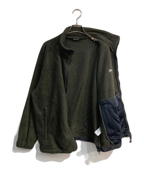 OPTSTUFF（オプトスタフ）OPTSTUFF (オプトスタフ) CLASSIC FLEECE FULL ZIP JACKET　OPT40001 オリーブ サイズ:Mの古着・服飾アイテム