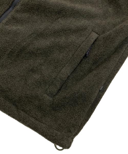 OPTSTUFF（オプトスタフ）OPTSTUFF (オプトスタフ) CLASSIC FLEECE FULL ZIP JACKET　OPT40001 オリーブ サイズ:Mの古着・服飾アイテム