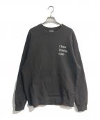 CHAOS FISHING CLUBカオスフィッシングクラブ）の古着「クルーネックスウェット　CFC-23S-CUT04」｜グレー