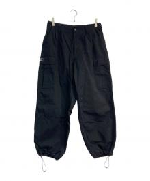 Aard（アード）の古着「ロゴフィールドカーゴパンツ」｜ブラック