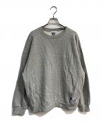 meltum×RUSSELL ATHLETICメルタム×ラッセルアスレチック）の古着「クルーネックスウェット　RC-23142MT」｜グレー
