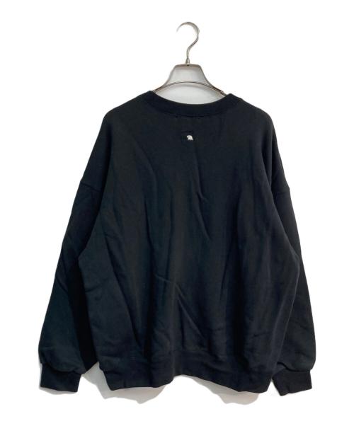 meltum（メルタム）meltum (メルタム) RUSSELL ATHLETIC (ラッセルアスレチック) クルーネックスウェット　RC-23142MT ブラック サイズ:XLの古着・服飾アイテム