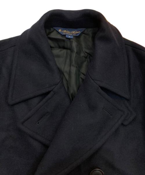 BROOKS BROTHERS（ブルックスブラザーズ）BROOKS BROTHERS (ブルックスブラザーズ) ウールPコート ネイビー サイズ:Ｍの古着・服飾アイテム