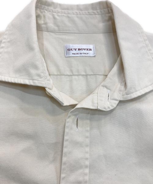 GUY ROVER（ギローバー）GUY ROVER (ギローバー) ミリタリーシャツ　 BEAMS別注 ベージュ サイズ:Lの古着・服飾アイテム