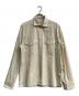 GUY ROVER（ギローバー）の古着「ミリタリーシャツ　 BEAMS別注」｜ベージュ