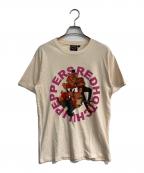 RED HOT CHILI PEPPERSレッドホットチリペッパーズ）の古着「バンドTシャツ 24年ツアーTEE」｜ピンク