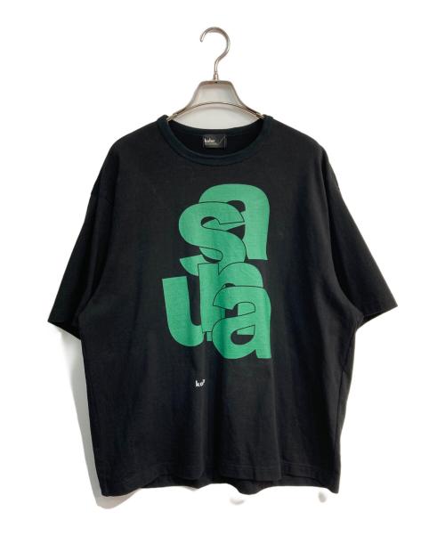 KOLOR（カラー）KOLOR (カラー) プリントTシャツ　23SCM-T25207S ブラック×グリーン サイズ:3の古着・服飾アイテム