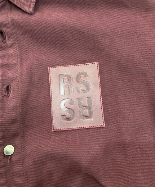 RAF SIMONS（ラフシモンズ）RAF SIMONS (ラフシモンズ) straight fit denim shirt　	22SS　221-M242 パープル サイズ:Sの古着・服飾アイテム