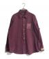 RAF SIMONS（ラフシモンズ）の古着「straight fit denim shirt　	22SS　221-M242」｜パープル