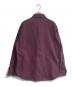RAF SIMONS (ラフシモンズ) straight fit denim shirt　	22SS　221-M242 パープル サイズ:S：17000円
