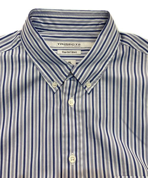 THOMAS MASON（トーマスメイソン）THOMAS MASON (トーマスメイソン) JOURNAL STANDARD (ジャーナルスタンダード) ファットシルエット ボタンダウン S/Sシャツ　24051600801010 ブルー サイズ:Mの古着・服飾アイテム