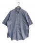 THOMAS MASON（トーマスメイソン）の古着「ファットシルエット ボタンダウン S/Sシャツ　24051600801010」｜ブルー
