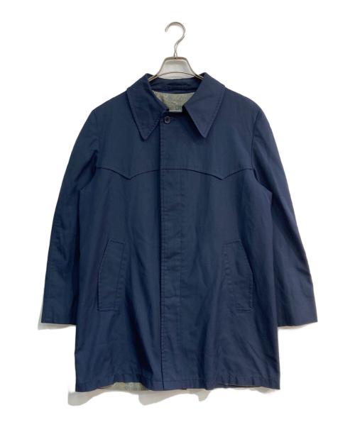 london fog（ロンドンフォグ）london fog (ロンドンフォグ) ステンカラーコート ネイビー サイズ:42の古着・服飾アイテム