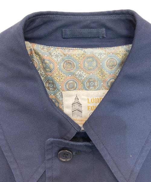 london fog（ロンドンフォグ）london fog (ロンドンフォグ) ステンカラーコート ネイビー サイズ:42の古着・服飾アイテム