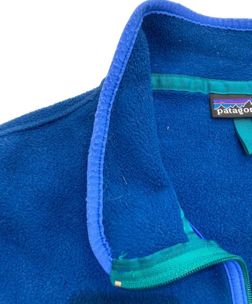 Patagonia（パタゴニア）Patagonia (パタゴニア) ハーフジップフリース 01年製 USA製　25680 ネイビー サイズ:Lの古着・服飾アイテム
