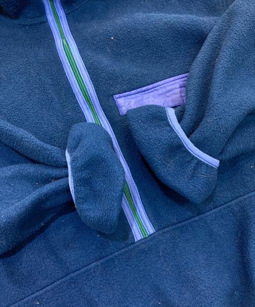 Patagonia（パタゴニア）Patagonia (パタゴニア) ハーフジップフリース 01年製 USA製　25680 ネイビー サイズ:Lの古着・服飾アイテム