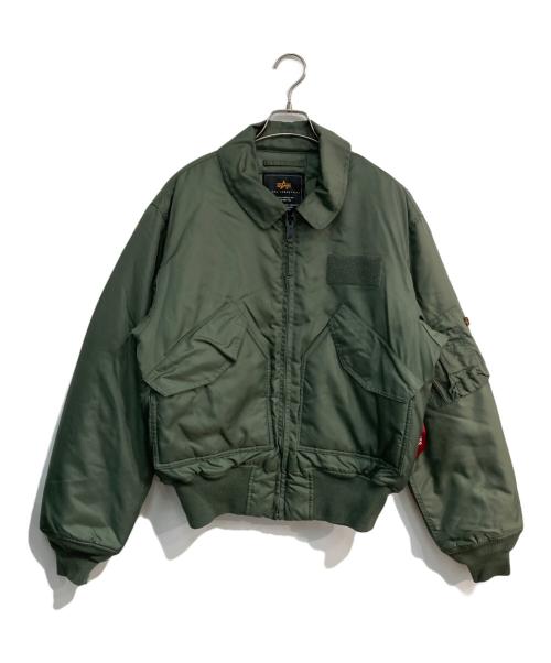 ALPHA（アルファ）ALPHA (アルファ) CWU-45/P フライトジャケット　TA0231-9021 グリーン サイズ:Mの古着・服飾アイテム