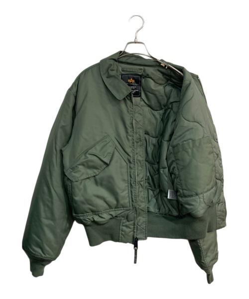 ALPHA（アルファ）ALPHA (アルファ) CWU-45/P フライトジャケット　TA0231-9021 グリーン サイズ:Mの古着・服飾アイテム