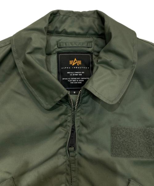 ALPHA（アルファ）ALPHA (アルファ) CWU-45/P フライトジャケット　TA0231-9021 グリーン サイズ:Mの古着・服飾アイテム