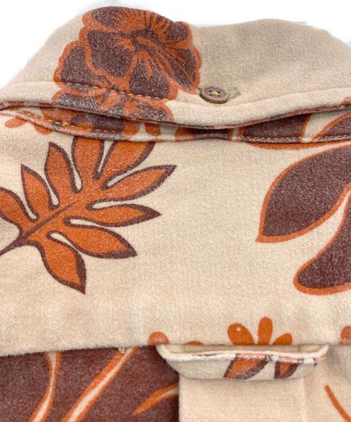 reyn spooner（レイン スプナー）reyn spooner (レイン スプナー) BDシャモアシャツ オレンジ×ブラウン サイズ:Mの古着・服飾アイテム