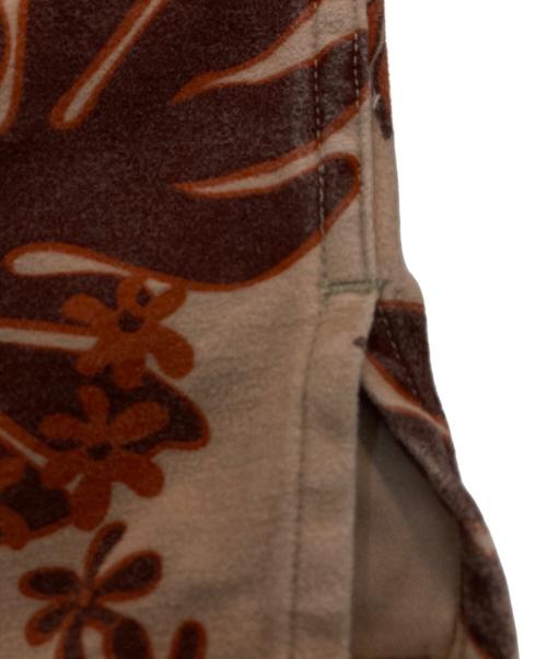 reyn spooner（レイン スプナー）reyn spooner (レイン スプナー) BDシャモアシャツ オレンジ×ブラウン サイズ:Mの古着・服飾アイテム