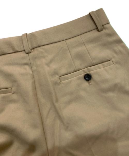 theory（セオリー）theory (セオリー) Sleek Flannel DBL Pleat Pant N　01-4306409-320 ベージュ サイズ:2の古着・服飾アイテム