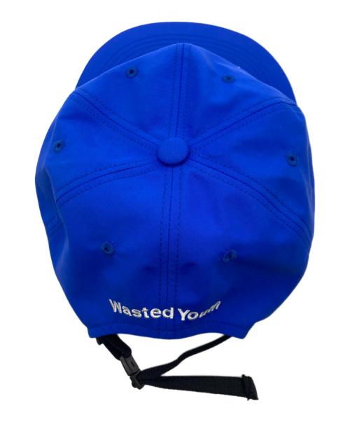 WASTED YOUTH（ウェイステッドユース）WASTED YOUTH (ウエステッド ユース) キャップ ブルーの古着・服飾アイテム