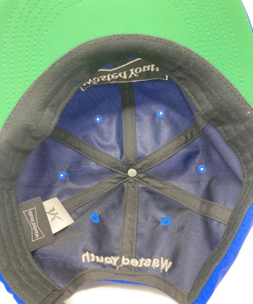 WASTED YOUTH（ウェイステッドユース）WASTED YOUTH (ウエステッド ユース) キャップ ブルーの古着・服飾アイテム