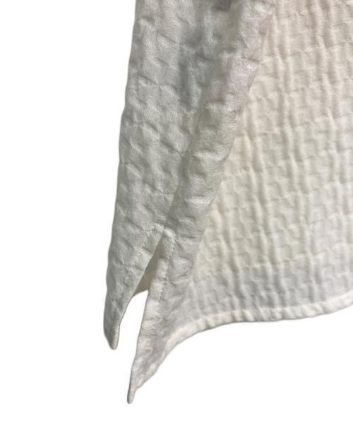 Gypsohila（ジプソフィア）Gypsohila (ジプソフィア) Gypsohila Jacquard Puff Shoulder ベージュ サイズ:Freeの古着・服飾アイテム