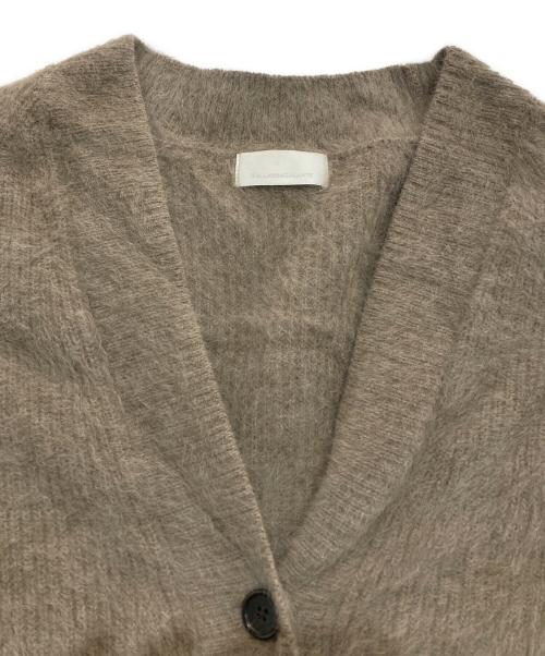 GALLARDA GALANTE（ガリャルダガランテ）GALLARDA GALANTE (ガリャルダガランテ) ウールカシミヤニットカーディガン　GGZ1022205A0021 グレー サイズ:Freeの古着・服飾アイテム