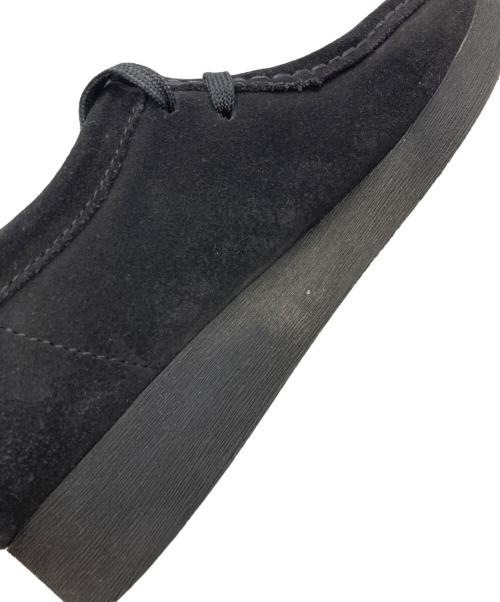 CLARKS（クラークス）CLARKS (クラークス) ワラビー ブラック サイズ:23.5cmの古着・服飾アイテム