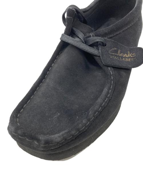 CLARKS（クラークス）CLARKS (クラークス) ワラビー ブラック サイズ:23.5cmの古着・服飾アイテム