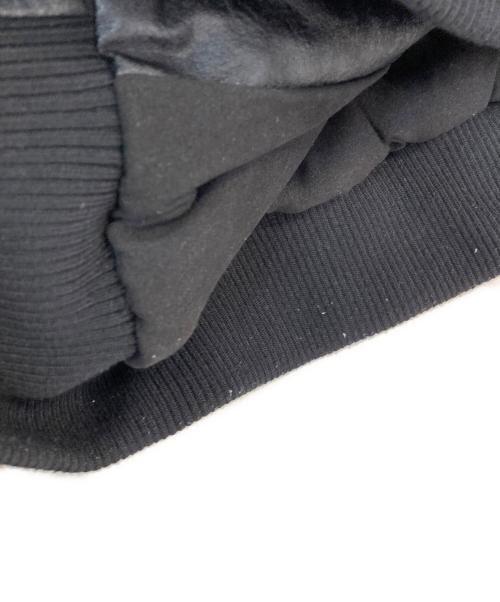 Tina Jojun（ティーナ ジョジュン）Tina Jojun (ティーナ ジョジュン) 付け襟ブルゾン　tnj212-0495 ブラック サイズ:Mの古着・服飾アイテム