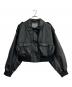 Tina Jojun（ティーナ ジョジュン）の古着「付け襟ブルゾン　tnj212-0495」｜ブラック