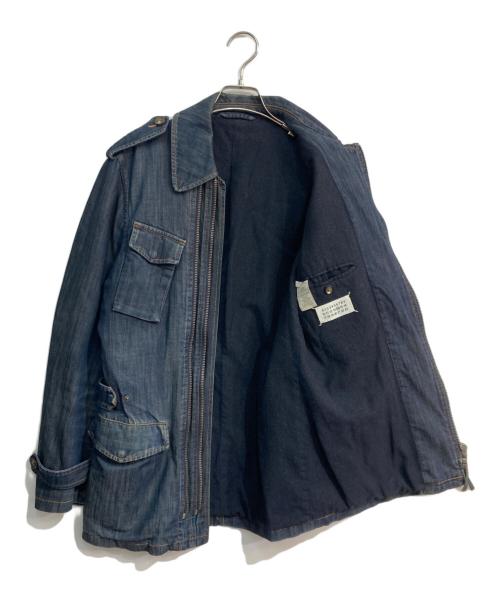 Maison Martin Margiela 14（メゾンマルタンマルジェラ 14）Maison Martin Margiela 14 (メゾンマルタンマルジェラ 14) Denim Half Coat　 10AW ここのえタグ  インディゴ サイズ:44の古着・服飾アイテム