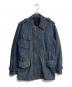Maison Martin Margiela 14（メゾンマルタンマルジェラ 14）の古着「Denim Half Coat　 10AW ここのえタグ 」｜インディゴ