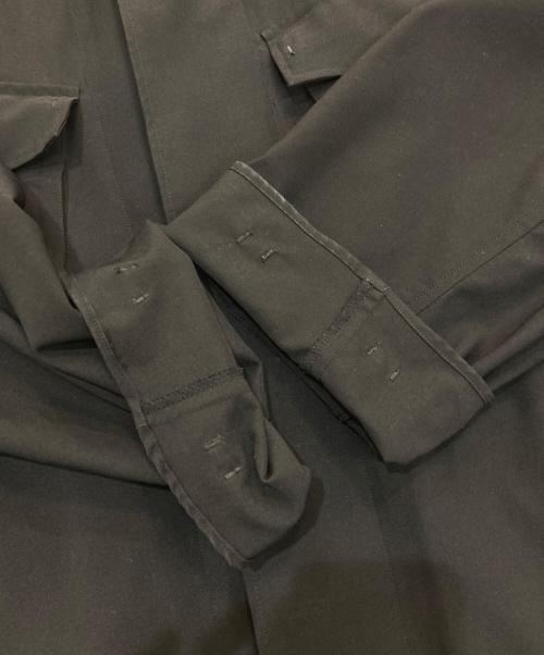 N.HOOLYWOOD（エヌ ハリウッド）N.HOOLYWOOD (エヌ ハリウッド) ミリタリーシャツ ブラック サイズ:Mの古着・服飾アイテム