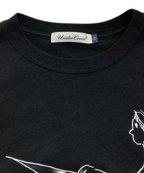 UNDERCOVER（アンダーカバー）UNDERCOVER (アンダーカバー) I'm not sadプリントTシャツ　UC2D3804 ブラック サイズ:2の古着・服飾アイテム
