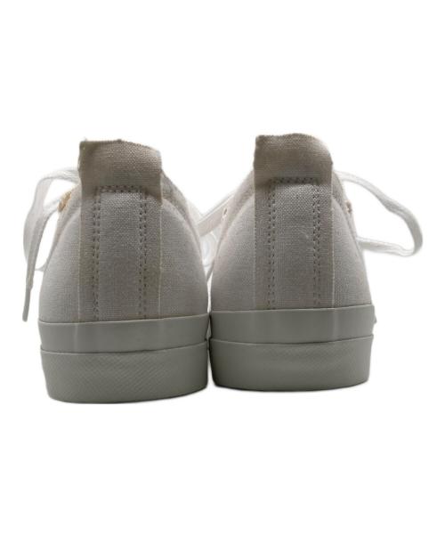 UNDERCOVER（アンダーカバー）UNDERCOVER (アンダーカバー) TOE LOGO CANVAS SNEAKERS ホワイト サイズ:Mの古着・服飾アイテム