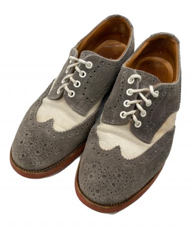 ジュンジュン　未使用　Barker バーカー スウェード　ウィングチップ 中古・古着通販】Tricker's (トリッカーズ) スウェードウィングチップ